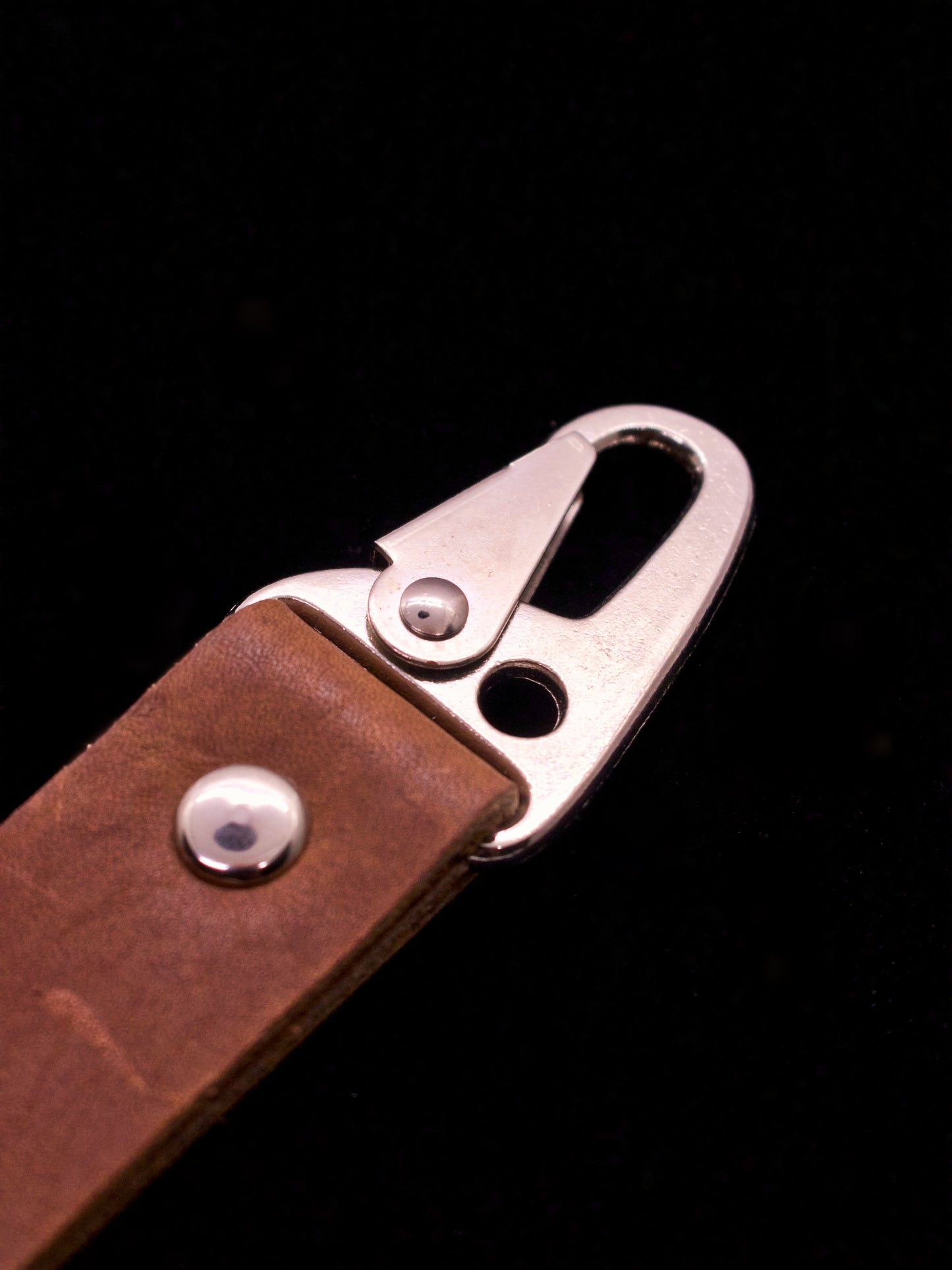 Leather Key Clip
