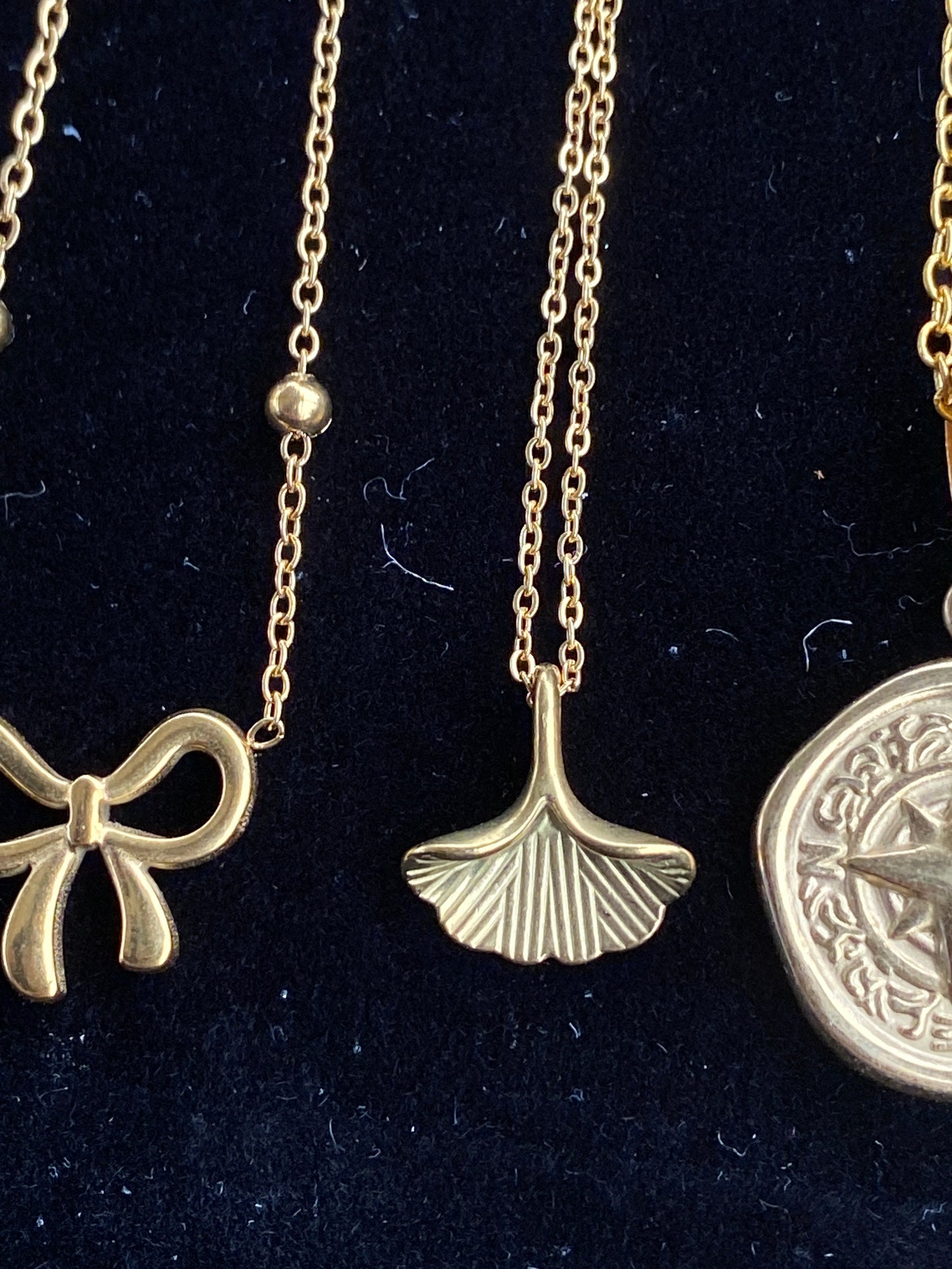 Ginkgo Leaf Necklace