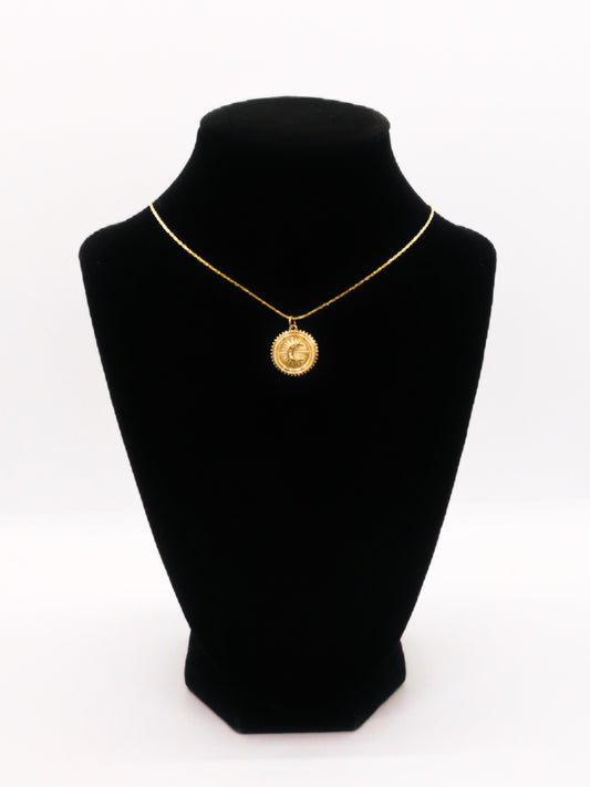 Moon Medallion Necklace