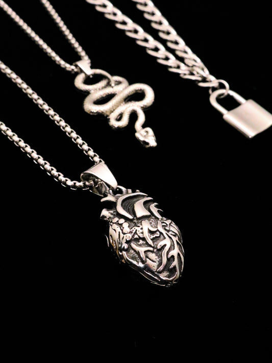 Anatomical Heart Necklace