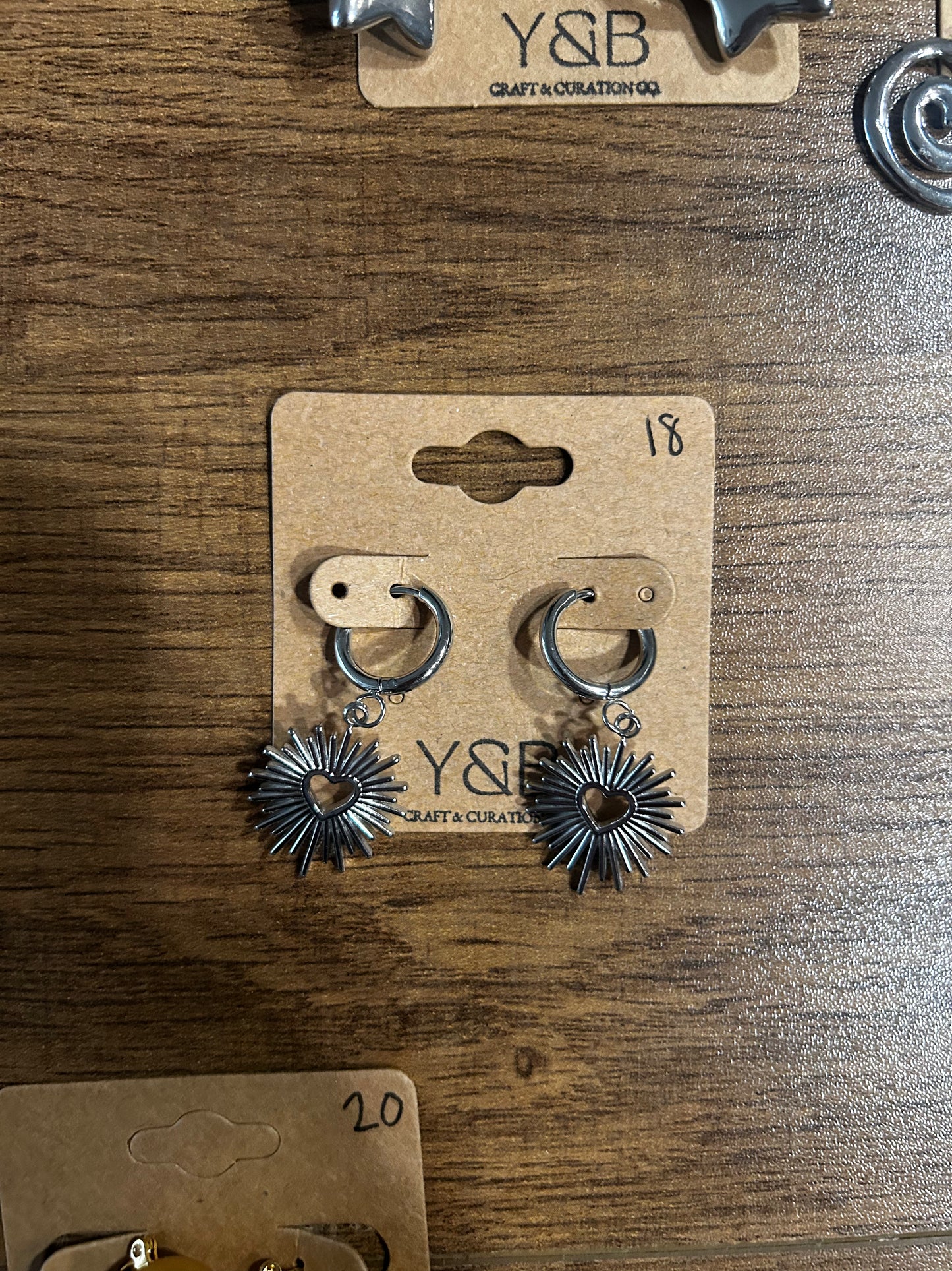 Heart Burst Earrings