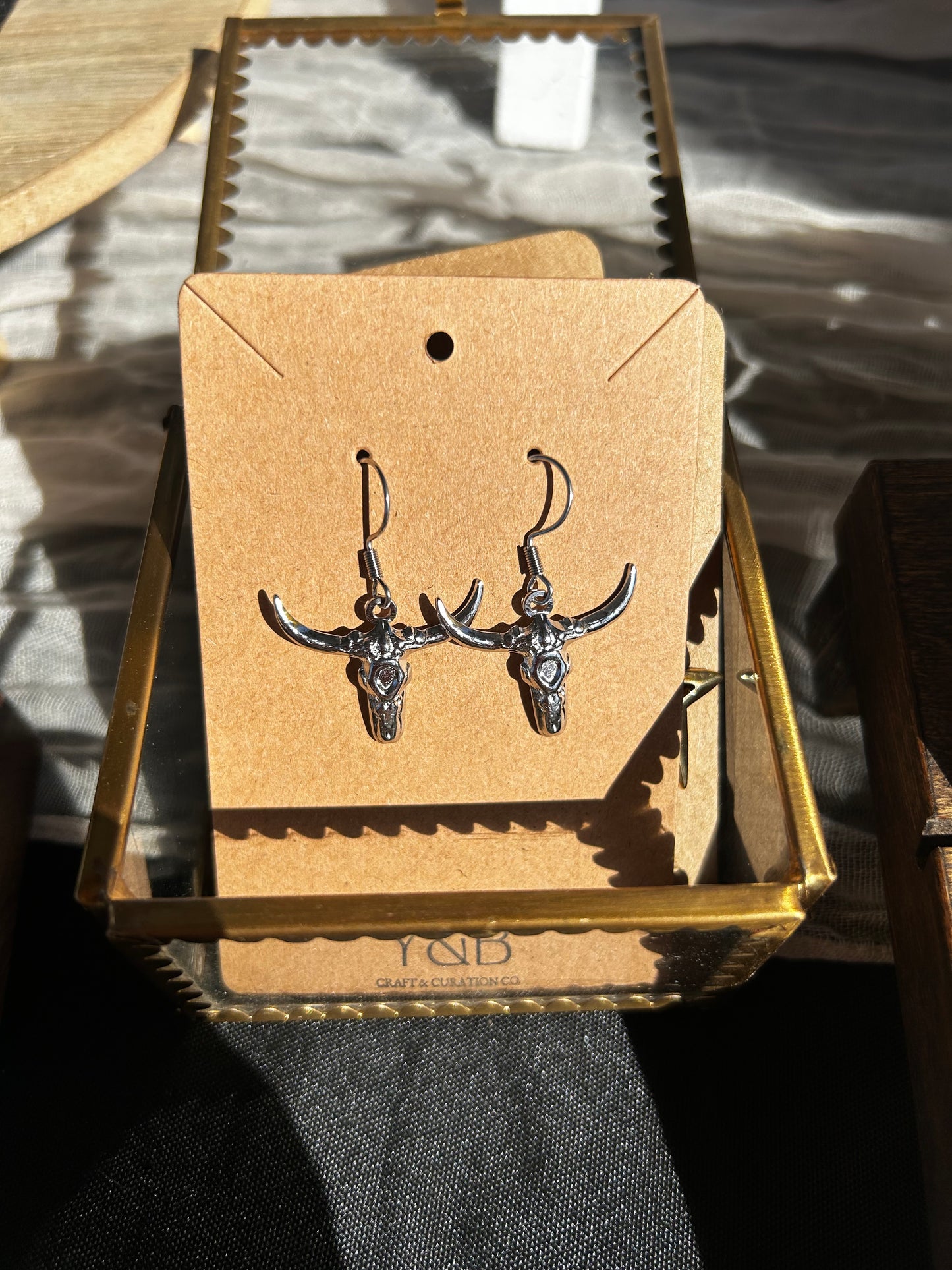 Longhorn Earrings