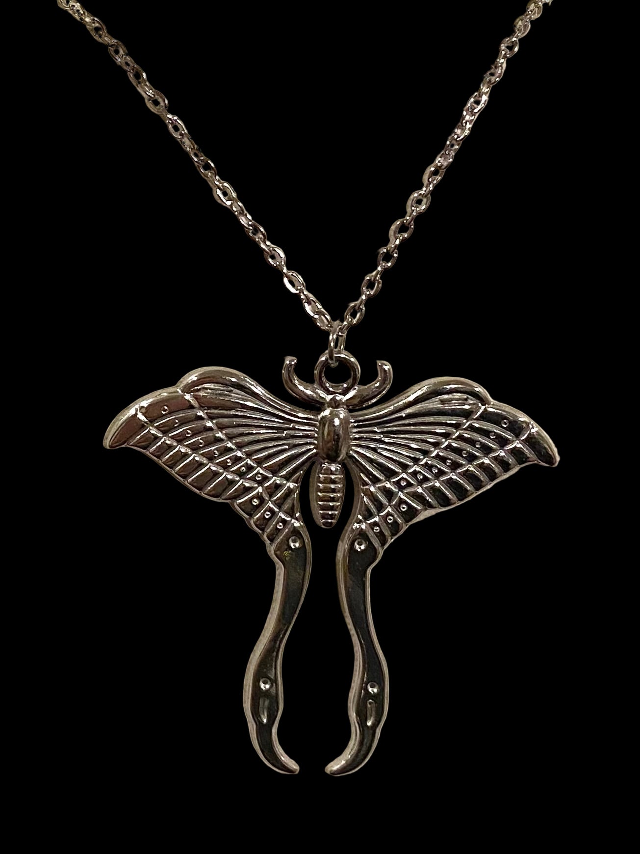 Luna Moth Necklace