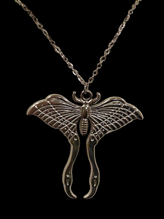 Luna Moth Necklace