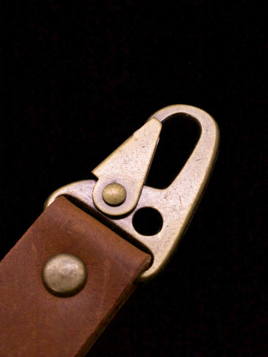 Leather Key Clip
