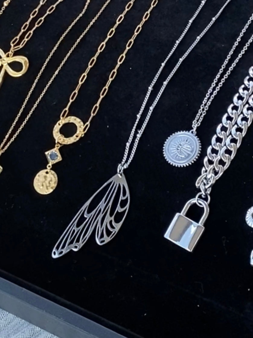 Butterfly Wing Necklace