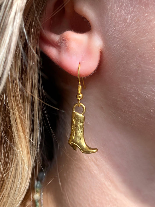 Cowboy Boot Earrings