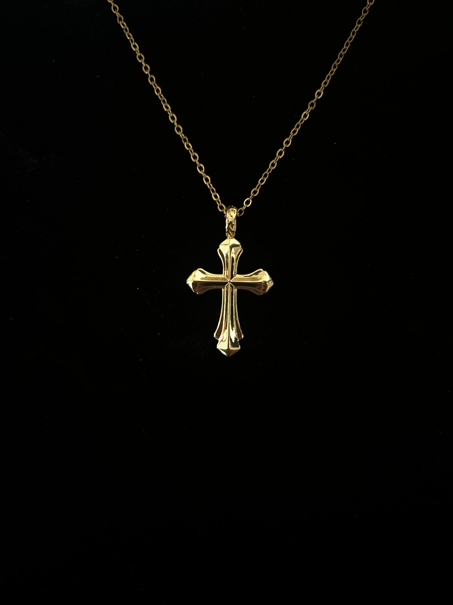 Ornamental Cross Necklace