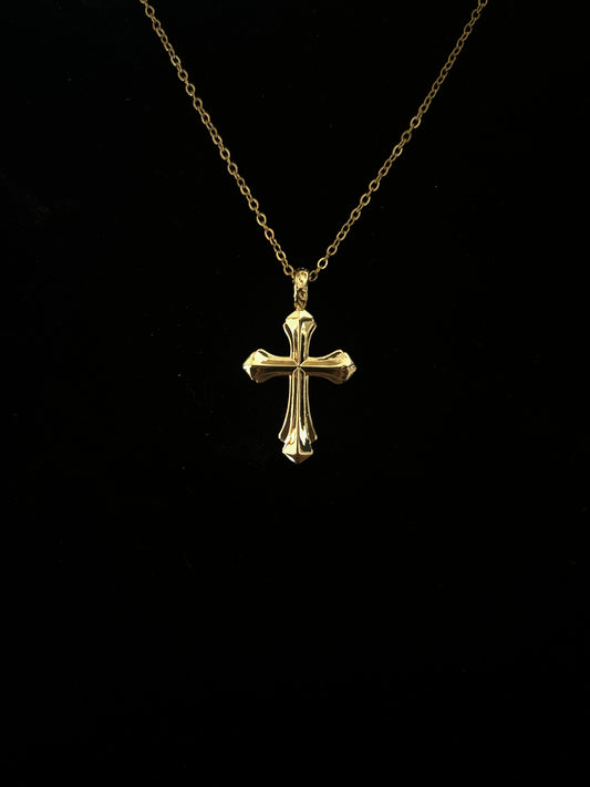 Ornamental Cross Necklace