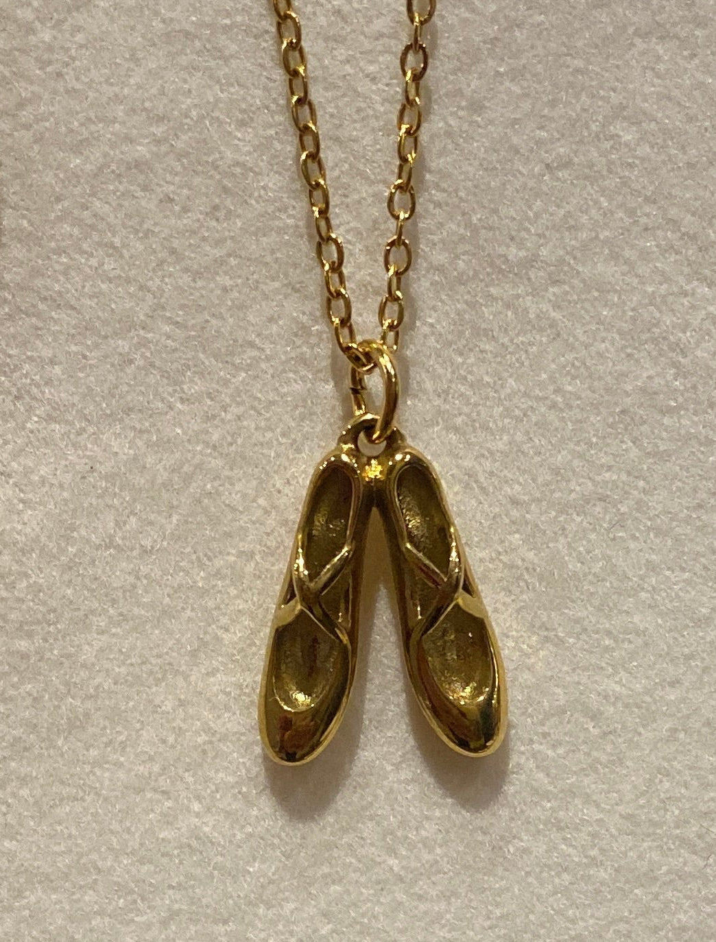 Ballet Slipper Necklace