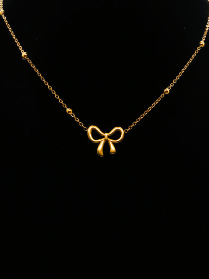 Baby Bow Necklace