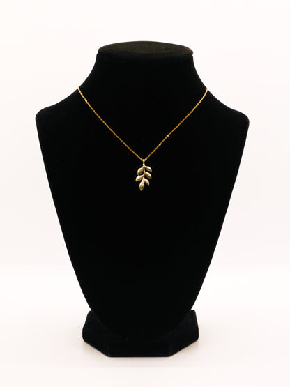 Gold Leaf Necklace