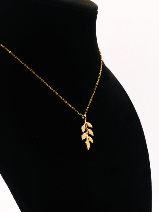 Gold Leaf Necklace