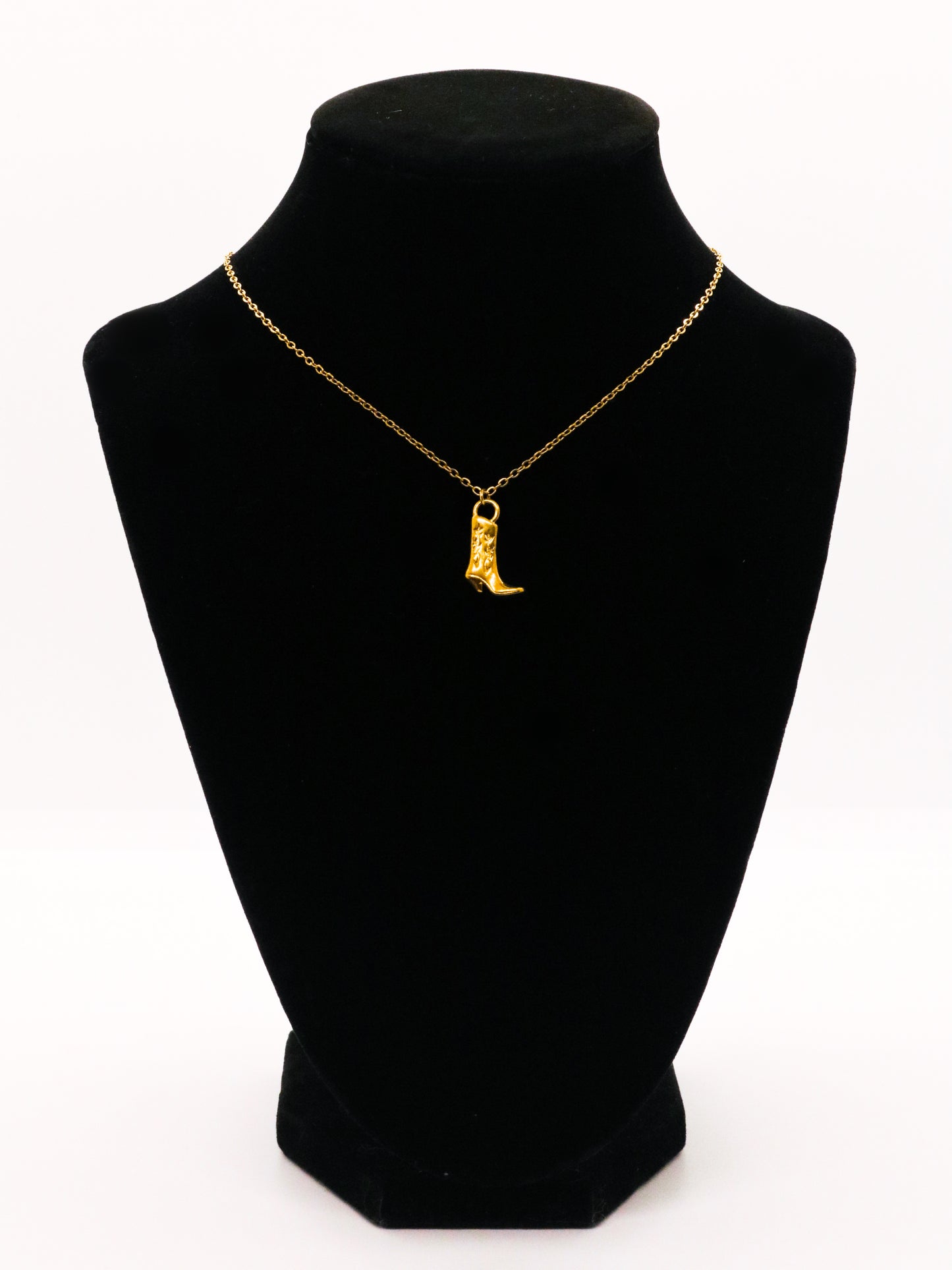 Cowboy Boot Necklace