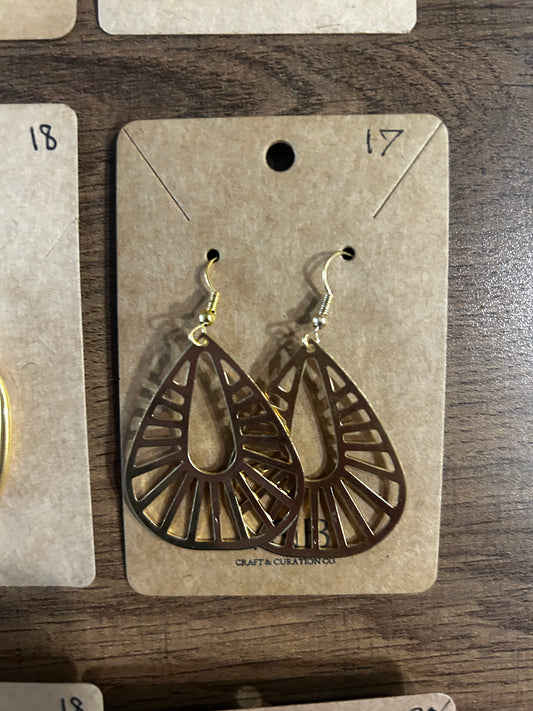 Sunlight Hoop Earrings